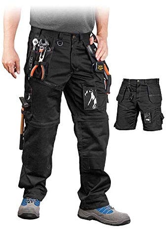 Leber&Hollman LH-PEAKER_52 Hard Schutzhose, Schwarz, 52 Größe