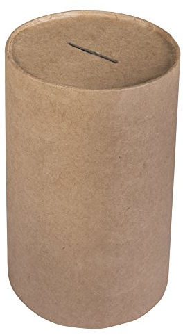 Rayher Pappmaché Sparschwein, FSC Recycled 100%, 9,5 cm ø, 14,5 cm, 67241000