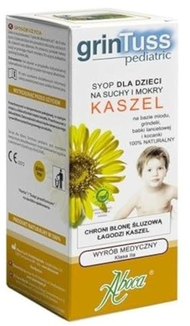 GrinTuss Pediatric Syrop 128g | Effektive Linderung