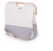 Franz Müller Flechtwaren Bag, Fb. Weiß, Stoff, Beige/grau, 41 x 25 x 45 cm