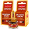 SOL 2pk Dragon Balm 60g, Tiger Red Balm, Massage Balm Rub, Heat Rub for Pain Relief, Muscle Rub, Headache Balm, Cream for Back Pain, Neck & Shoulder Rub, Oriental Balm + SOL Sticker