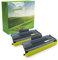 Green2Print Toner Doppelpack, 2 Kartuschen 2X 2600 Seiten ersetzt Brother TN-2120 passend für Brother DCP7030, DCP7040, DCP7045N, HL2140, HL2150N, HL2170W, MFC7320, MFC7440N, MFC7840W