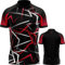 Arraz Flare Dartshirt Black & Red XXXXXL