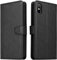 ZRANTU Hülle iPhone X Handyhülle mit RFID Schutz, iPhone XS Klapphülle Leder Handytasche, Flip Case Kartenfach/Magnetverschluss Brieftasche Lederhülle für iPhone X/iPhone XS (Schwarz)