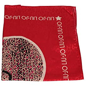 Halstuch Liu Jo quadratisch Spotted Herz 2A2019 T0300 Kirsche, mehrfarbig