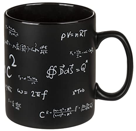XL-Kaffeebecher Kaffeetasse Teetasse Riesen-Tasse für Küche Büro, ca. 850 ml 13x11cm, Geschenkidee (Science Mug)