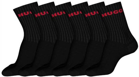 BOSS MEN 6P QS RIB LOGO CC Black1, 40-46