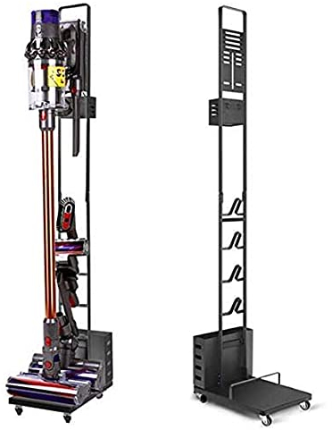Staffa Supporto Organizer Aspirapolvere Supporto per Dyson V15 Detect V12 V11 V10 V8 V7 V6 DC30 DC31 DC34 DC35 DC58 DC59 DC62 DC74 Aspirapolvere Cordless, Organizzazione dell'aspirapolvere