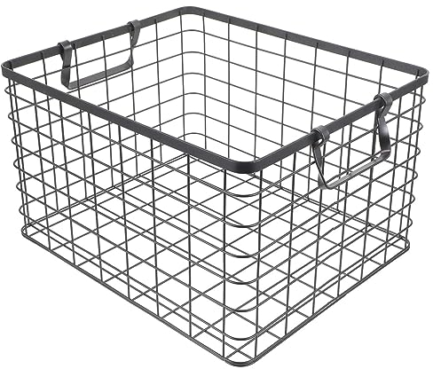 ifundom Landhaus-Eisen-Brennholz-Aufbewahrungskorb Für Brennholz Stapelregal Brennholz-Holzregal Speisekammer-Organizer Behälter Brennholz-Lagerregal Protokollierungsträger Kamin