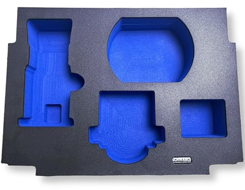 SCHWÄBLE® Schaumeinlage Schaumstoffeinlage für Makita Akku-Multifräse DRT50 ohne Koffer