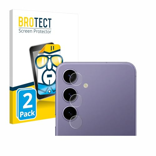 BROTECT Schutzfolie für Samsung Galaxy S24 | (NUR Kameraschutz) 2 Stück Transparenter Displayschutz Made in Germany Klare Displayschutz-Folie Clear Einfache Montage