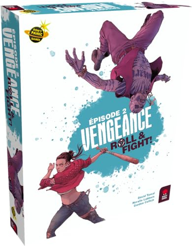 Don't Panic Games | Vengeance Roll'n'Fight: Episode 2 | Brettspiel | Ab 14 Jahren | 1 bis 4 Spieler | 30 Minuten