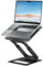 tounee Laptop Stand for Desk Adjustable Height, Telescopic Computer Stand with Pull Out Design Ergonomic Laptop Riser Fits All Laptops 10-17-Black