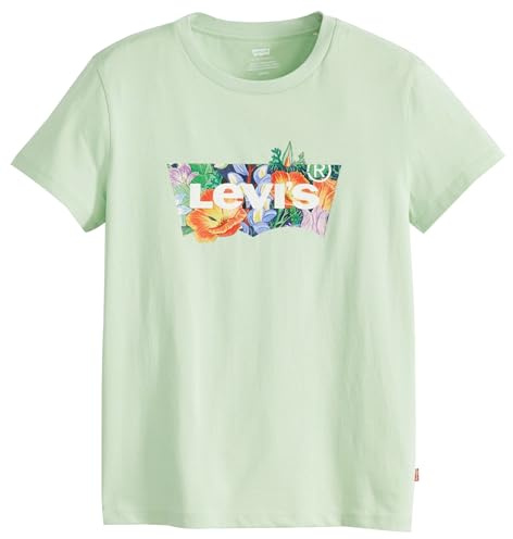 Levi's Women's The Perfect Tee T-Shirt, Coloring Book Poppy, XXS