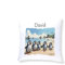Druckerino Kinder Kuschelkissen mit Namen personalisiert - Geschenkidee - Kinder Kissen mit Namen 40 x 40 cm inkl. Kissenfüllung - personalisierte Geschenke (Pinguine)