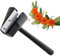 Rullo per fiori di verdure, design versatile, rotolo di fiori a forma di imbuto, pelapatate di carote, rotolo di fiori in coltello, coltello pelapatate, gadget da cucina, rotolo di