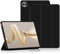 QINOUK Funda para Huawei MatePad Pro 12.2 2024, [Función de Soporte] Funda Protectora de TPU Antiarañazos, Funda Inteligente Ultrafina Kickstand Case para Huawei MatePad Pro 12.2 2024-Negro