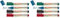 edding 28 Ecoline Whiteboardmarker Set - bunte Farben - 4 Whiteboard Stifte - Rundspitze 1,5-3 mm - Boardmarker abwischbar - Whiteboard, Flipchart, Pinnwand, Memoboard - Sketchnotes - nachfüllbar