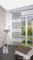 BB-Toy-Trades Fertigschal mit Ösenschal Gardine Vorhang Fenstergardine gestreift 1 Stück Blickdicht mit Querstreifen BxH 140 x 245 cm in Farbe Stein