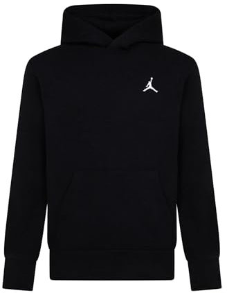 Jordan Felpa da Ragazzi con Cappuccio MJ Brooklyn Nera Taglia M (137-147 CM) Codice 95D392-023