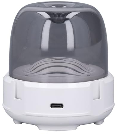Riuulity Switch Pro Controller-Ladestation, Effizientes Kreisförmiges Design für Heim- und Reisespiele, USB-Schnellladung für Switch Pro Controller (White)