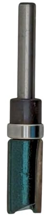 Tungsten Carbide Bearing Guided Profiler Bit, 1/4 Shank - 12.7mm (1/2) Diameter - 25mm Cut Length - Router Cutter Profile Bit