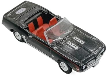 1:64 Für 1969 Camaro SS statisches Modellauto aus Metallguss Metall Schreibtischdekoration Büro Zimmerdeko