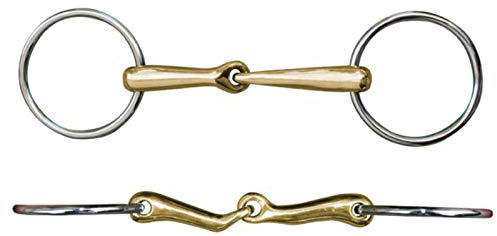HKM Snaffle 9865 Gold 70/145 Wide