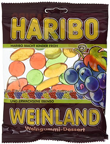 Haribo Weinland Weingummi-Dessert, 6x200-g-Beutel (6erPack)