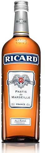 RICARD Pastis de Marseille Apéritif anisé - 45%, 1L