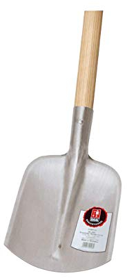 Ideal 2060274 Emsländer Schaufel mit Eschen-T-Stiel 100 cm, silber