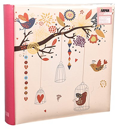 Vintage Art Deco Style Memo-Fotoalbum 10 x 15 cm für 200 Fotos – Arpan