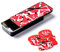 JIM DUNLOP Plektrum Eddie Van Halen, Frankenstein, Schachtel aus Metall mit 6 Stück, Rot