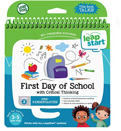 LeapFrog LeapStart Aktivitäten-Buch für Vorschule: Erster Schultag und kritisches Denken (in engl. Sprache)