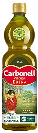Carbonell, Huile d'olive extra vierge, lot de 3 x 1 l (total 3 l)