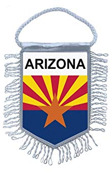 Akachafactory Wimpel mini Flagge Fahne flaggen miniflagge usa Arizona