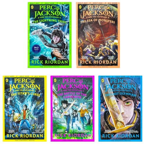 Percy Jackson Graphic Novels-Set