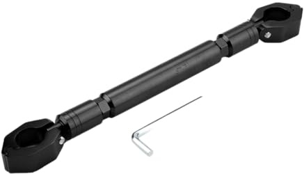 Motorrad Balance Stange Aluminium Griffhalterung Cross Bar Lenker Zubehör Schwarz