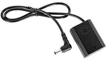 SMALLRIG NP-FZ100 Dummy Batterie DC Koppler Kompatibel für Sony A7RIV A7RV A7III A7RIII A9II A6700 A6600 A7SIII A7C A1-2922