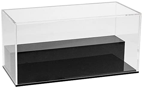 SAFE Acryl-Stufenvitrine mit 2 Ebenen, 20 x 9 x 10 cm