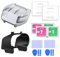 Mini Gimbal Camera Lens Protector Tempered Glass Films (2 Sets) + Gimbal Lens Guard Protector Cover + Lens Hood Sunshade Protective Cap Accessories Compatible with DJI Mavic Mini 2 / Mavic Mini Drone