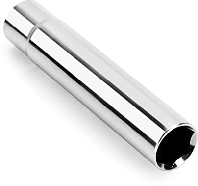 Spike Lug Nuts Socket Key, 19mm Hex Universal Drive Spike Lugnuts Socket Key Tool with 5 Tall, Compatible with 14x1.5,14x2.0,9/16-18,1/2-20,12x1.5,12x1.25 One-Piece Spiked Lug Nut