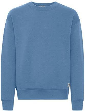 !Solid SDLenz Crew SW Herren Sweatshirt Pullover Pulli mit Rundhalsausschnitt Langarm, Größe:XXL, Farbe:Quiet Harbor (174029)