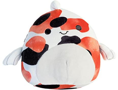 Squishmallow Official Kellytoy Squishy Soft Plush Toy Animal (7 Inch, Dandii The Koi Fish)