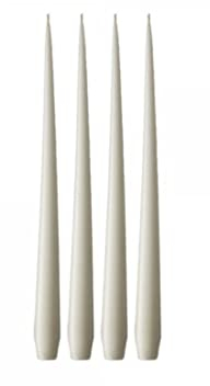ester & erik Taper Candles, Box, 32cm, 4 Stück, 06 Ivory