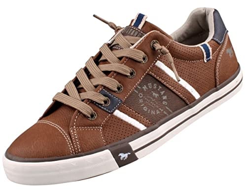 MUSTANG Herren Sneaker Braun, Schuhgröße:EUR 50
