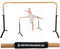 Ballettstange tragbar für Zuhause oder Studio, 1.8 m ausziehbar auf 3.6 m Stange mit gebogener Form, höhenverstellbar von 68.6 cm bis 111.8 cm, ideal für Stretch, Einzelstange, Kinder Erwachsene