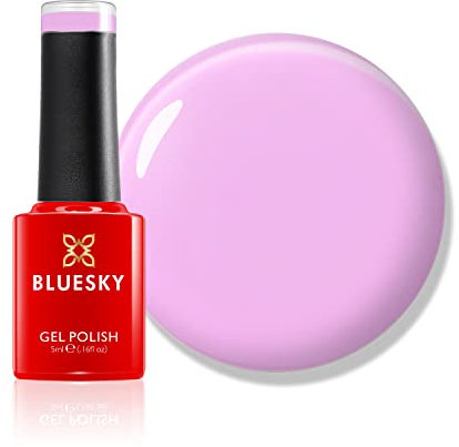 Bluesky Gel Nail Polish, Pastel Dreams, Subtle Yet Elegant - LPD09. Pastel Gel Polish, Lilac, Purple, Long Lasting, Chip Resistant, 10ml (Requires Drying Under UV or LED Lamp)