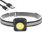 BESTSUN LED Headlamp,Head Torch Rechargeable,1200 High Lumens COB Headlamps with Red Light,Head Torches LED Super Bright with 4 Modes,Waterproof Adjustable Headlight for Running,Jogging,Fishing