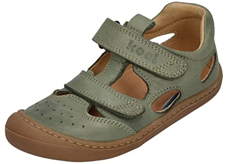 Koel Sandalen Lauflernschuh Barfußschuhe Barefoog BEP Leder Grün, Schuhgröße:EUR 28
